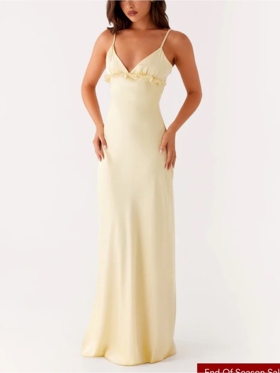 Peppermayo Dresses & Skirts - NWT peppermayo Elona Maxi Dress - Baby Yellow